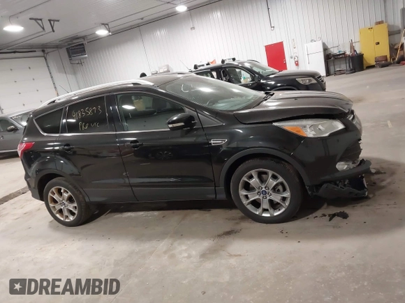 2014 Ford Escape Titanium with VIN 1FMCU9J96EUE26645, listed as a IAAI auction lot 41835893 with 83,730 mi miles. Bid and sale history available at carsss.com. Image 13.