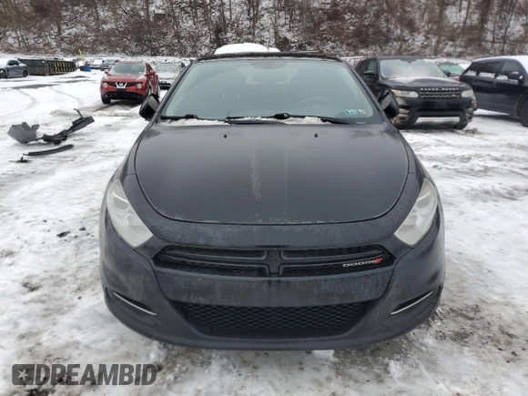 2013 Dodge Dart SXT z VIN 1C3CDFBH1DD134882, wystawiony jako Copart lot #43856205 z przebiegiem 124 629 mil mil oraz Czysty tytuł • Clean title. Historia ofert i sprzedaży dostępna na DreamBid. Obrazek 5.