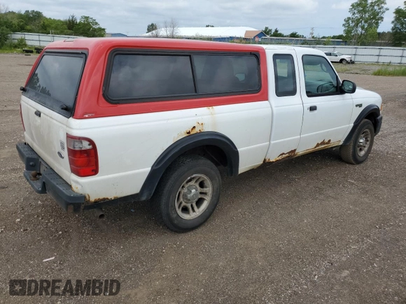 2004 Ford Ranger XL with VIN 1FTYR14U54PB49951, listed as a Copart auction lot 61349835 with 246,951 mi miles and Clean title. Bid and sale history available at DreamBid. Image 3.