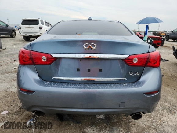 2015 Infiniti Q50 Sport with VIN JN1BV7AP7FM330754, listed as a Copart auction lot 63930365 with 145,952 mi miles and Non repairable. Bid and sale history available at DreamBid. Image 6.