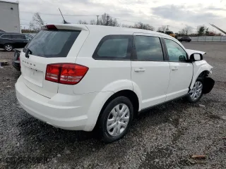 2014 Dodge Journey SE with VIN 3C4PDCAB4ET236889, listed as a Copart auction lot 51313665 with 0 mi miles and Salvage Title. Bid and sale history available at carsss.com. Image 3.