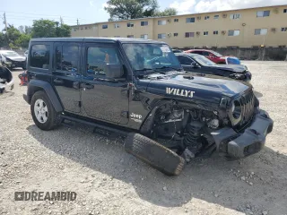 2019 Jeep Wrangler Unlimited Sport S with VIN 1C4HJXDG2KW570078, listed as a Copart auction lot 51119485 with 65,860 mi miles and Salvage title. Bid and sale history available at DreamBid. Image 4.