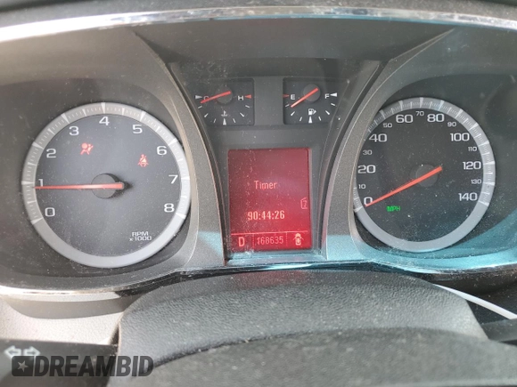 2011 GMC Terrain SLE-2 with VIN 2CTALSEC2B6350206, listed as a Copart auction lot 51470825 with 168,635 mi miles and Salvage title. Bid and sale history available at DreamBid. Image 9.