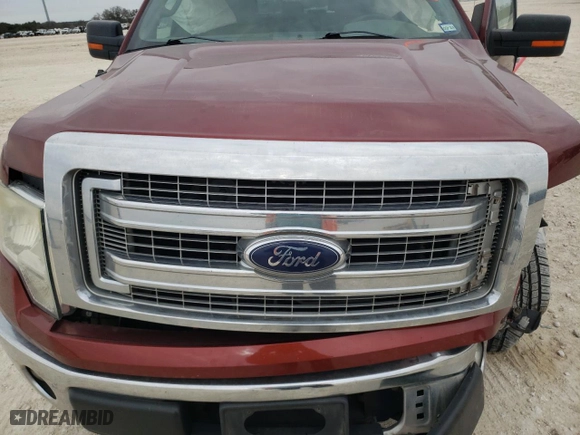 2014 Ford F-150 XL with VIN 1FTFW1CF4EKE90209, listed as a Copart auction lot 47295495 with 0 mi miles and Salvage Title. Bid and sale history available at carsss.com. Image 12.