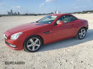 2013 Mercedes-Benz SLK-Class SLK 250 with VIN WDDPK4HA4DF050549, listed as a Copart auction lot 80290234 with 132,589 mi miles and Salvage Title. Bid and sale history available at carsss.com. Image 1.