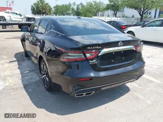 2022 Nissan Maxima SV with VIN 1N4AA6CV3NC507577, listed as a IAAI auction lot 41966272 with 1 mi miles. Bid and sale history available at carsss.com. Image 3.