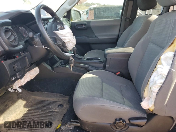 2021 Toyota Tacoma SR with VIN 3TYSX5EN1MT007634, listed as a Copart auction lot 81988814 with 104,002 mi miles and Salvage title. Bid and sale history available at DreamBid. Image 7.