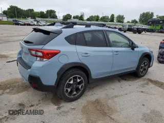 2020 Subaru Crosstrek Premium with VIN JF2GTAECXL8220753, listed as a Copart auction lot 59567835 with 53,857 mi miles and Salvage title. Bid and sale history available at DreamBid. Image 3.