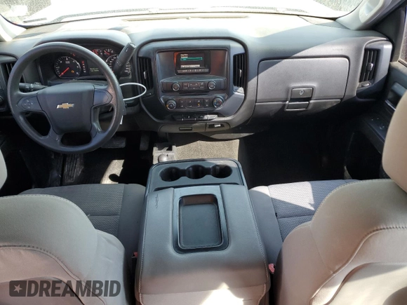 2015 Chevrolet Silverado 1500 LS with VIN 1GCVKPEC0FZ447511, listed as a Copart auction lot 49306865 with 50,576 mi miles and Salvage Title. Bid and sale history available at DreamBid. Image 8.