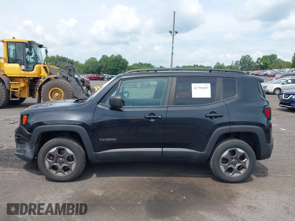 2017 Jeep Renegade Sport z VIN ZACCJBABXHPF35851, wystawiony jako IAAI lot #42705605 z przebiegiem 141 831 mil mil oraz . Historia ofert i sprzedaży dostępna na DreamBid. Obrazek 14.