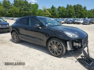 2016 Porsche Macan S with VIN WP1AB2A54GLB57333, listed as a Copart auction lot 57651715 with 63,515 mi miles and Salvage title. Bid and sale history available at DreamBid. Image 4.