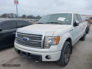 2010 Ford F-150 XL with VIN 1FTFW1EV5AFA79778, listed as a IAAI auction lot 41479278 with 151,031 mi miles. Bid and sale history available at carsss.com. Image 2.