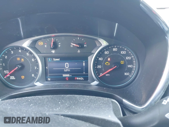 2019 Chevrolet Equinox LT with VIN 3GNAXUEV5KS670478, listed as a IAAI auction lot 41745218 with 56,996 mi miles and . Bid and sale history available at DreamBid. Image 7.