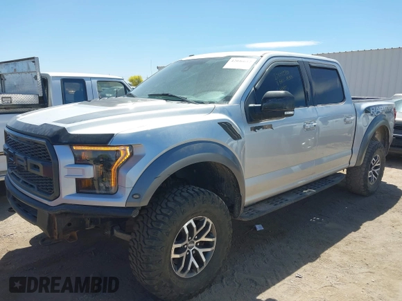 2017 Ford F-150 Raptor with VIN 1FTFW1RG1HFA74342, listed as a IAAI auction lot 42046612 with 139,618 mi miles and . Bid and sale history available at carsss.com. Image 18.