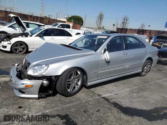 2006 Mercedes-Benz S 320/430/500 with VIN WDBNG70J96A473643, listed as a Copart auction lot 49744415 with 77,187 mi miles and Salvage Title. Bid and sale history available at DreamBid. Image 1.