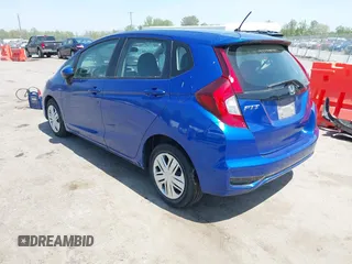 2019 Honda Fit LX with VIN 3HGGK5H48KM749935, listed as a IAAI auction lot 42082491 with 19,077 mi miles. Bid and sale history available at carsss.com. Image 3.