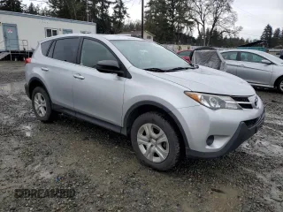 2015 Toyota RAV4 LE with VIN JTMBFREV0FJ035589, listed as a Copart auction lot 50051385 with 136,360 mi miles and Salvage Title. Bid and sale history available at DreamBid. Image 4.