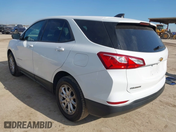 2019 Chevrolet Equinox LS with VIN 3GNAXHEV0KS541894, listed as a IAAI auction lot 41691873 with 81,128 mi miles and . Bid and sale history available at DreamBid. Image 3.