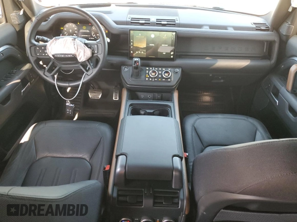 2023 Land Rover Defender X with VIN SALEX7EUXP2200655, listed as a Copart auction lot 56736425 with 28,559 mi miles and Salvage title. Bid and sale history available at DreamBid. Image 8.