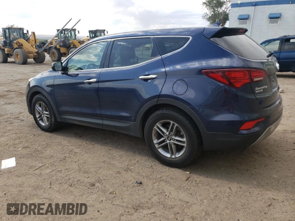 2017 Hyundai Santa Fe 2.4L with VIN 5XYZTDLB0HG452619, listed as a Copart auction lot 60617725 with 100,545 mi miles and Salvage title. Bid and sale history available at DreamBid. Image 2.
