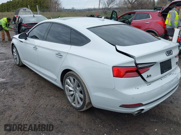 2018 Audi A5 Sportback Premium Plus с VIN WAUBNCF58JA009651, выставлен на аукционе IAAI как лот 41950955 с пробегом 73 880 миль миль и . История ставок и продаж доступна на DreamBid. Изображение 3.