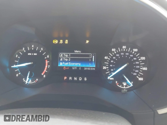 2017 Ford Edge SEL with VIN 2FMPK3J83HBB88338, listed as a IAAI auction lot 41623535 with 39,160 mi miles. Bid and sale history available at carsss.com. Image 7.