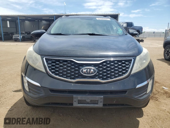 2012 Kia Sportage SX with VIN KNDPC3A60C7176018, listed as a Copart auction lot 57940525 with 201,932 mi miles and Salvage title. Bid and sale history available at DreamBid. Image 5.