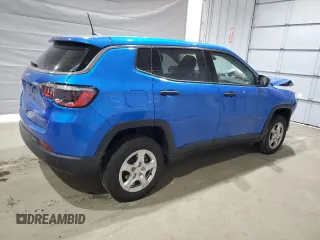 2022 Jeep Compass Sport с VIN 3C4NJDAB0NT221070, выставлен на аукционе Copart как лот 57667525 с пробегом 38 102 миль миль и Списание • Salvage title. История ставок и продаж доступна на DreamBid. Изображение 3.