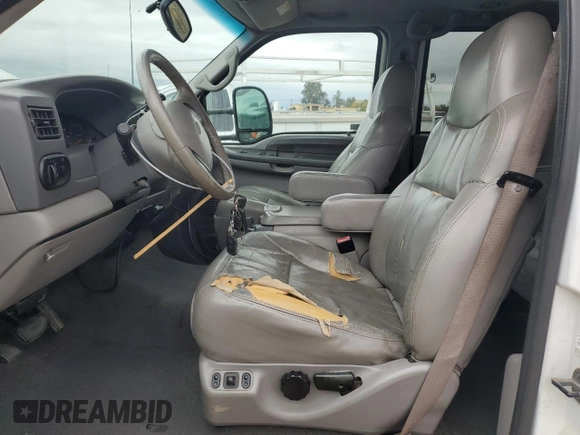 2001 Ford Excursion XLT с VIN 1FMNU40F11EB23604, выставлен на аукционе Copart как лот 81528794 с пробегом 196 555 миль миль и Списание • Salvage title. История ставок и продаж доступна на DreamBid. Изображение 7.