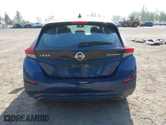 2022 Nissan LEAF S with VIN 1N4AZ1BV6NC555913, listed as a IAAI auction lot 42106117 with 78,357 mi miles and . Bid and sale history available at DreamBid. Image 16.