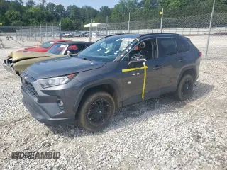 2020 Toyota RAV4 XLE with VIN 2T3P1RFV4LC096476, listed as a Copart auction lot 56592615 with 90,310 mi miles and Salvage title. Bid and sale history available at DreamBid. Image 1.