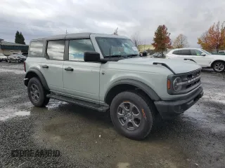 2023 Ford Bronco with VIN 1FMDE5BH3PLA89022, listed as a Copart auction lot 78643144 with 33,095 mi miles and Salvage Title. Bid and sale history available at DreamBid. Image 4.