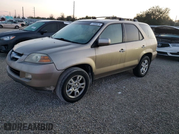 2006 Acura MDX Touring w/Navi with VIN 2HNYD18866H546209, listed as a Copart auction lot 73990674 with 199,383 mi miles and Salvage Title. Bid and sale history available at carsss.com. Image 1.