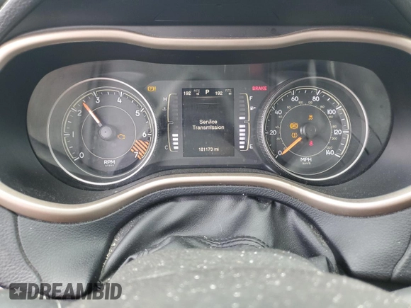 2015 Jeep Cherokee Latitude with VIN 1C4PJLCB6FW689705, listed as a Copart auction lot 54530445 with 181,173 mi miles and Salvage Title. Bid and sale history available at carsss.com. Image 9.