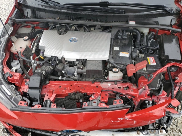 2019 Toyota Prius L Eco with VIN JTDKARFU8K3068844, listed as a Copart auction lot 49662565 with 104,366 mi miles and Salvage Title. Bid and sale history available at carsss.com. Image 11.