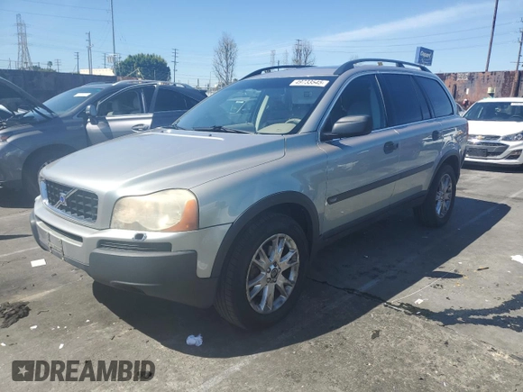 2004 Volvo XC90 with VIN YV1CZ91H541101461, listed as a Copart auction lot 49733545 with 121,123 mi miles and Clean title. Bid and sale history available at DreamBid. Image 1.