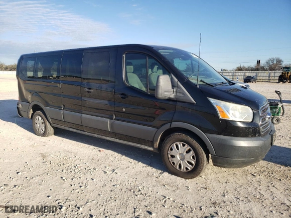 2015 Ford Transit Wagon XL with VIN 1FBZX2ZM5FKA16491, listed as a Copart auction lot 84695144 with 172,568 mi miles and Salvage Title. Bid and sale history available at carsss.com. Image 4.