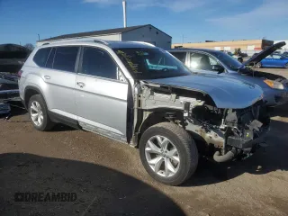 2018 Volkswagen Atlas SE z VIN 1V2DP2CA2JC592643, wystawiony jako Copart lot #79659244 z przebiegiem 93 690 mil mil oraz Szkoda całkowita • Salvage title. Historia ofert i sprzedaży dostępna na DreamBid. Obrazek 4.