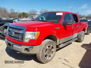 2013 Ford F-150 XL with VIN 1FTFW1EF2DFD62331, listed as a IAAI auction lot 41676224 with 156,450 mi miles. Bid and sale history available at carsss.com. Image 18.