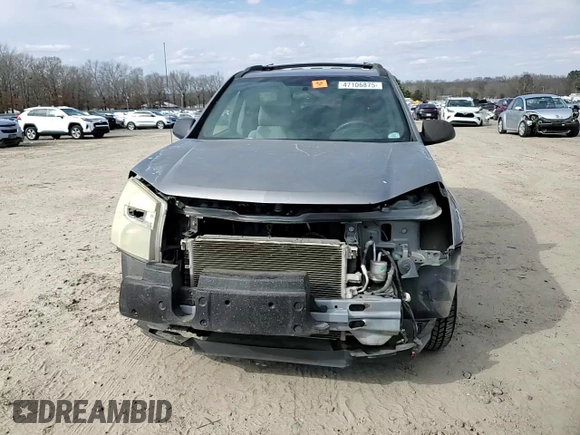2005 Chevrolet Equinox LS with VIN 2CNDL23F456065013, listed as a Copart auction lot 47106875 with 229,866 mi miles and Clean Title. Bid and sale history available at carsss.com. Image 12.