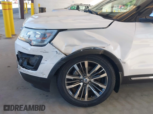 2016 Ford Explorer Platinum z VIN 1FM5K8HT5GGB26980, wystawiony jako IAAI lot #42674613 z przebiegiem 94 957 mil mil oraz . Historia ofert i sprzedaży dostępna na DreamBid. Obrazek 6.