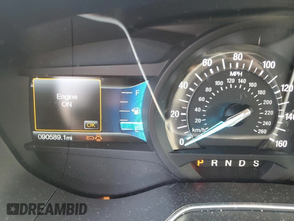 2015 Ford Fusion SE with VIN 3FA6P0H73FR159164, listed as a Copart auction lot 55291635 with 90,589 mi miles and Salvage title. Bid and sale history available at DreamBid. Image 9.