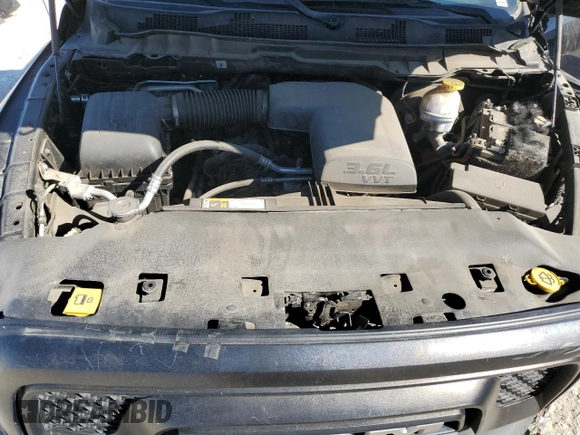 2019 Ram 1500 Classic Warlock with VIN 1C6RR6GG0KS704233, listed as a Copart auction lot 81370514 with 70,136 mi miles and Salvage Title. Bid and sale history available at carsss.com. Image 11.