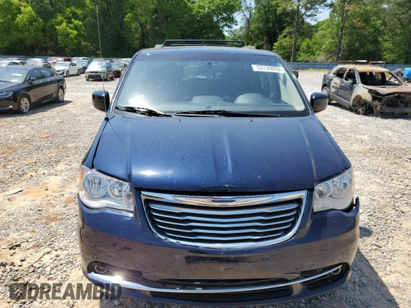 2016 Chrysler Town & Country Touring with VIN 2C4RC1BG4GR193560, listed as a Copart auction lot 53730055 with 132,552 mi miles and Salvage Title. Bid and sale history available at DreamBid. Image 5.