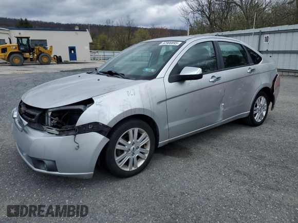 2011 Ford Focus SEL with VIN 1FAHP3HN8BW173125, listed as a Copart auction lot 52900895 with 179,725 mi miles and Salvage Title. Bid and sale history available at carsss.com. Image 1.