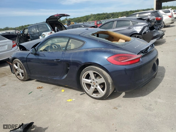 2014 Porsche Cayman with VIN WP0AA2A86EK171834, listed as a Copart auction lot 73403194 with NaN miles and Salvage Title. Bid and sale history available at carsss.com. Image 2.