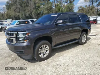 2017 Chevrolet Tahoe LT with VIN 1GNSCBKC6HR277477, listed as a Copart auction lot 46983025 with 136,671 mi miles and Salvage title. Bid and sale history available at DreamBid. Image 1.