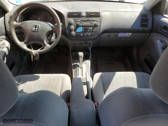 2005 Honda Civic Sdn LX SSRS with VIN 2HGES16655H047627, listed as a Copart auction lot 53138785 with 156,906 mi miles and Clean Title. Bid and sale history available at carsss.com. Image 8.