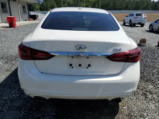 2020 Infiniti Q50 Luxe z VIN JN1EV7AP0LM206429, wystawiony jako Copart lot #56853085 z przebiegiem 126 636 mil mil oraz Szkoda całkowita • Salvage title. Historia ofert i sprzedaży dostępna na DreamBid. Obrazek 6.