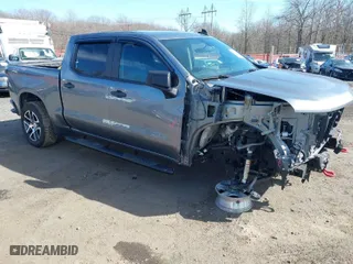 2019 Chevrolet Silverado 1500 Custom Trail Boss with VIN 3GCPYCEF5KG148682, listed as a IAAI auction lot 41826656 with 54,682 mi miles. Bid and sale history available at carsss.com. Image 1.